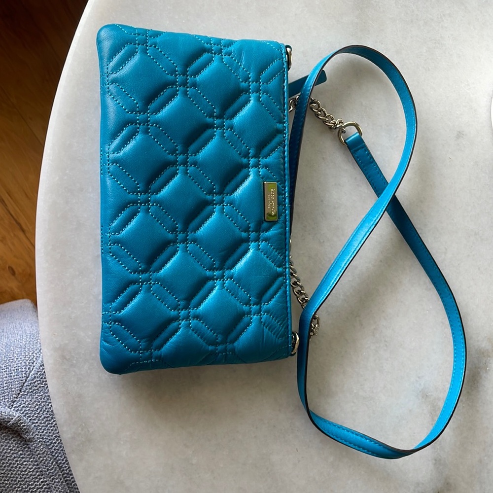 Teal Kate Spade crossbody